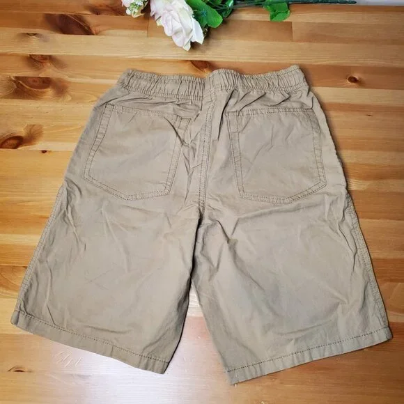 Cat & Jack™ - Boys' Pull-On Woven Shorts - Size: M (8/10) Dark Khaki - Picture 4 of 13